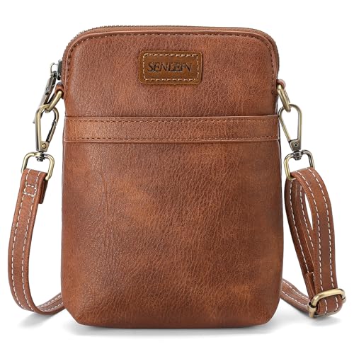 SENDEFN Cell Phone Purses for Women Small Crossbody Bag Shoulder Handbag with Adjustable Strap - Main Image
