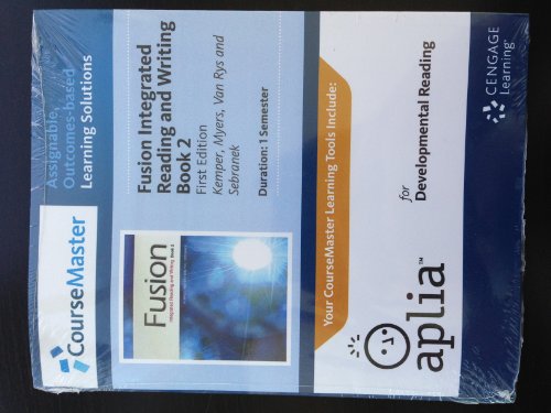 Aplia 1-Semester Instant Access for Kemper/Meyer/Van Rys/Sebranek's Fusion: Integrated Reading and Writing, Book 2, 1st Edition