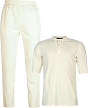 PROSTYLE SPORTS Personalised Cricket Juniors Boys Whites Dryfit Short Sleeves Shirt (Printed) with Full Length Trouser Pant
