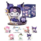 TOP TOY サンリオ(SANRIO)キャラクターズ・星夜パーティーマ シリーズ【1ピース】ガチャガチャ ブラインドボックス フィギュア ソフビ PVC プレミアム おもちゃ 誕生日 プレゼント クロミキャラクターコレクター向け