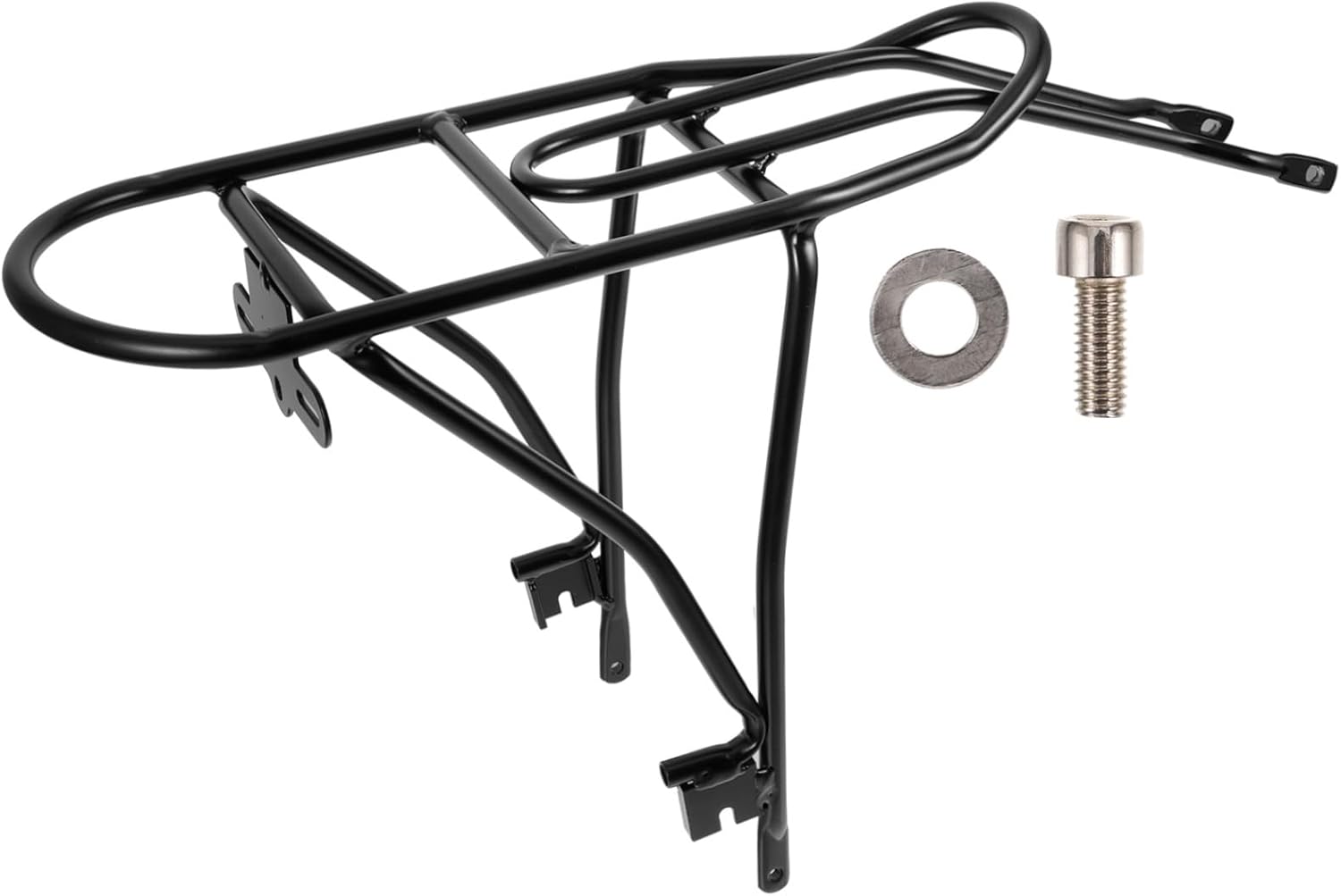 UPKOCH Rear Bike Rack for Folding Cargo Carrier Thickened Shelf for Mountain and Road Easy to Install
