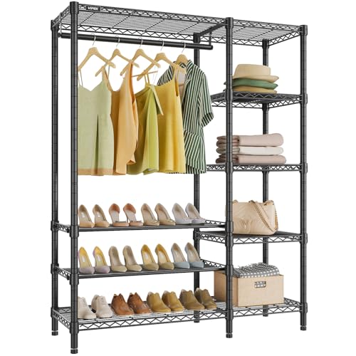 Image of VIPEK V7S Portable Closet for Hanging Clothes Heavy Duty Rack with Shelves
