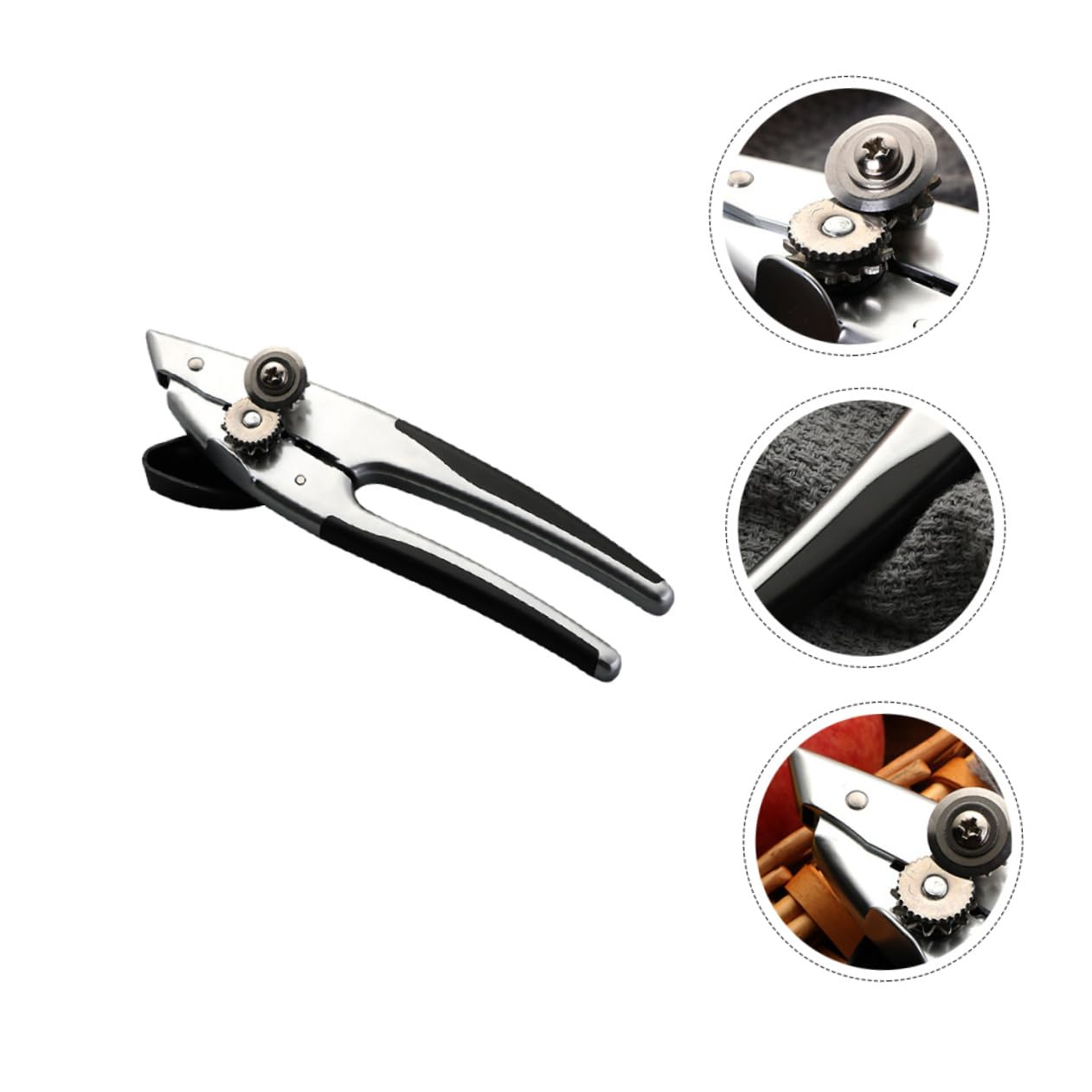 Ipetboom Can Opener with Non Slip Handle Multifunctional Kitchen Gadget for Cans and Beer Bottles Easy to Use Manual Kitchen Tool Practical Restaurant Appliance