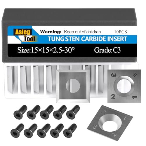 Tungsten Carbide Replacement Cutter Inserts (10pcs)