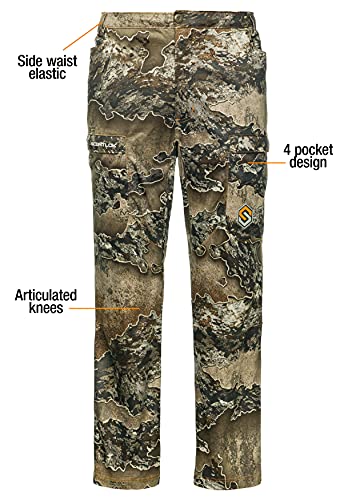 ScentLok Silentshell Camo Hunting Pants for Men - Lightweight Whitetail Gear3