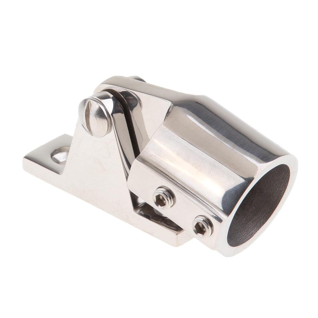 Buy Shree Om 25mm / 1 inch Eye End Bimini Top Cap Deck Hinge Full 316