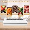 Vacuum Sealer Machine for Food, 75KPA Strong Suction, Moist/Dry Modes, 20 Vacuum... #3