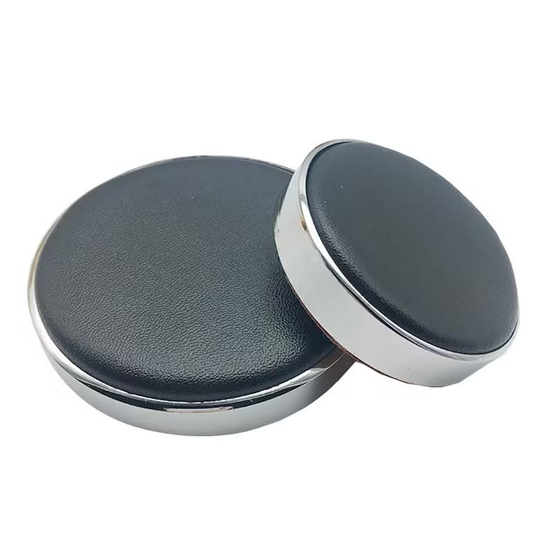 Watch Casing Cushion Pad, Black Round Leather Watch Protector Pad Watch Repair Mat Watch Movement Holder Watch Battery Replacement Tool Kit Watchmaker Tools for Watch Repairing Watch Repair Tools