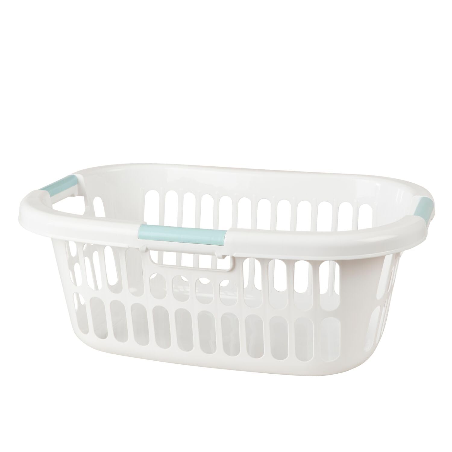 Lakeland White Hipster Laundry Basket 45L