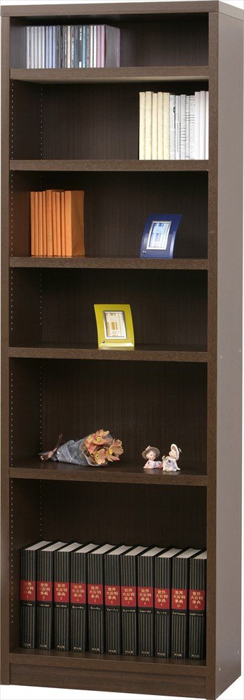 百科事典と本棚 Amazon｜日本製 強化 書棚 60cm幅 60×180 コミック本 辞書 百科