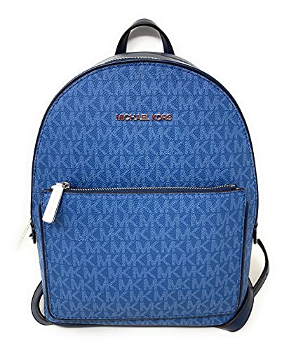Michael Kors Adina Backpack Signature Dark Chambray Blue
