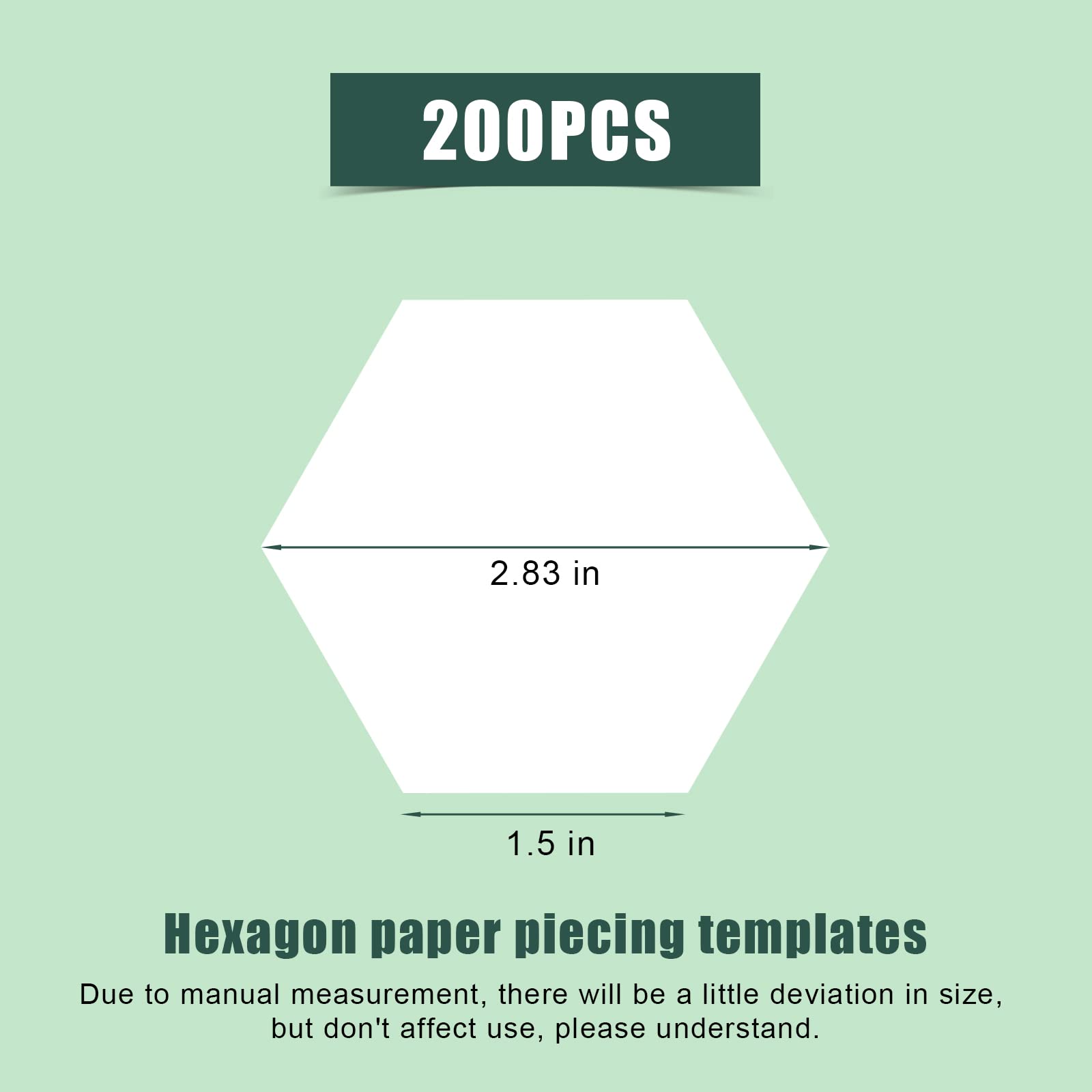 amazon-com-savita-200pcs-paper-piece-templates-1-5-inch-hexagon-quilting-templates for 1 5 Inch Full Page Free Printable Hexagon Template For Quilting Amazon.com: SAVITA 200pcs Paper Piece Templates, 1.5 Inch Hexagon Quilting Templates for 1 5 Inch Full Page Free Printable Hexagon Template For Quilting