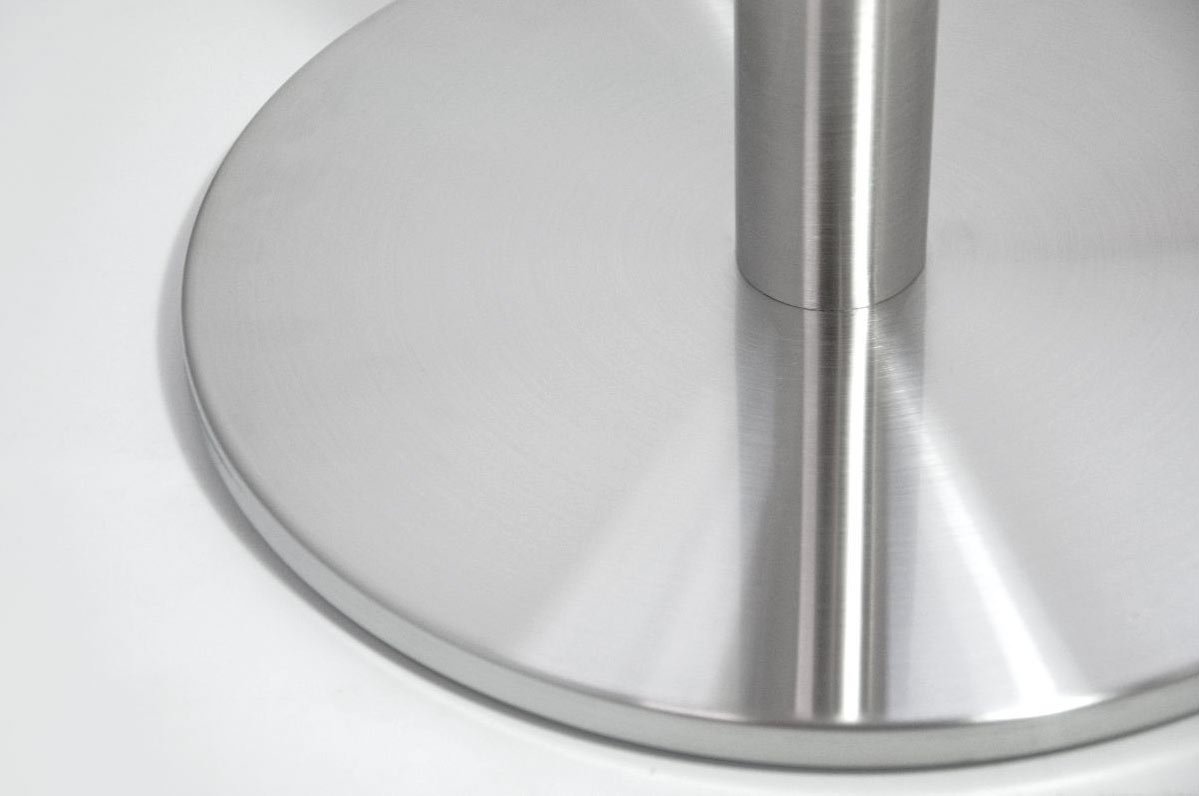 Edelstahl-Prospektständersystem"Q" mit TAYMAR®-Prospekthalter DIN lang (2 Fächer DIN lang)