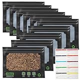 SJUNJIE 10 Piezas Terploc Grove Bags 30g Reutilizable Grove Bags Bolsitas Plastico Pequeñas Resistentes a Los Rayos UV Control de Humedad Integrado 58-62% para Almacenar Comida