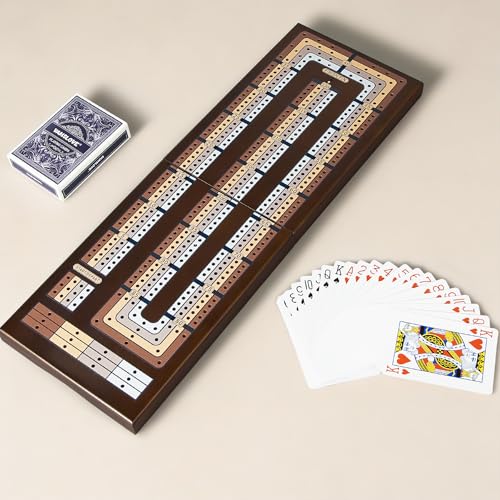 Tablero de Cribbage de Madera Plegable y Magnético miniatura 5
