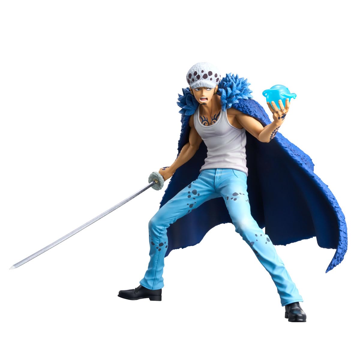 Banpresto BP29534P Action Figure Trafalgar Law One Piece, Grandista- Special Edition 23 cm, Multicolore, Figura da collezione, Ottimale per i fan degli anime