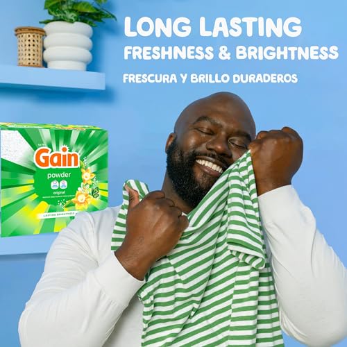 Gain Powder Laundry Detergent, Original Scent, 167 Loads, 154 OZ - image 2