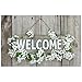BOHADIY DIY 5D Diamond Painting by Number Kit for Adult, Welcome Full Drill Crystal Rhinestone Embroidery Cross Stitch Diamond Embroidery Dotz Kit Home Wall Decor
