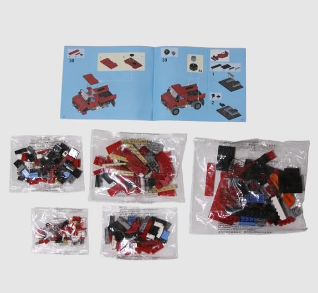 Image of Galaxy Hi-Tech 20-in-1 Magic Building Blocks Set 268+ Pieces Creative Construction Toy for Kids |Includes Instruction Manual Ideal for Boys & Girls Ages 6+ DIY Brick Vintage Car, Truck, Bike Models
