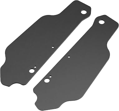 Carbon Fiber Rear A-Arms Mudguard Suspension Arm Mud Flaps for ARRMA 1/7 Big Rock 6S 1/8 Fireteam Notorious Talion 6S EXB RTR RC Car Upgrades Part