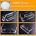 16 Pack Clear Business Card Holder for Desk, Plastic Business Card Display Desktop Acrylic Business Card Stand for Office, Exhibition Booth