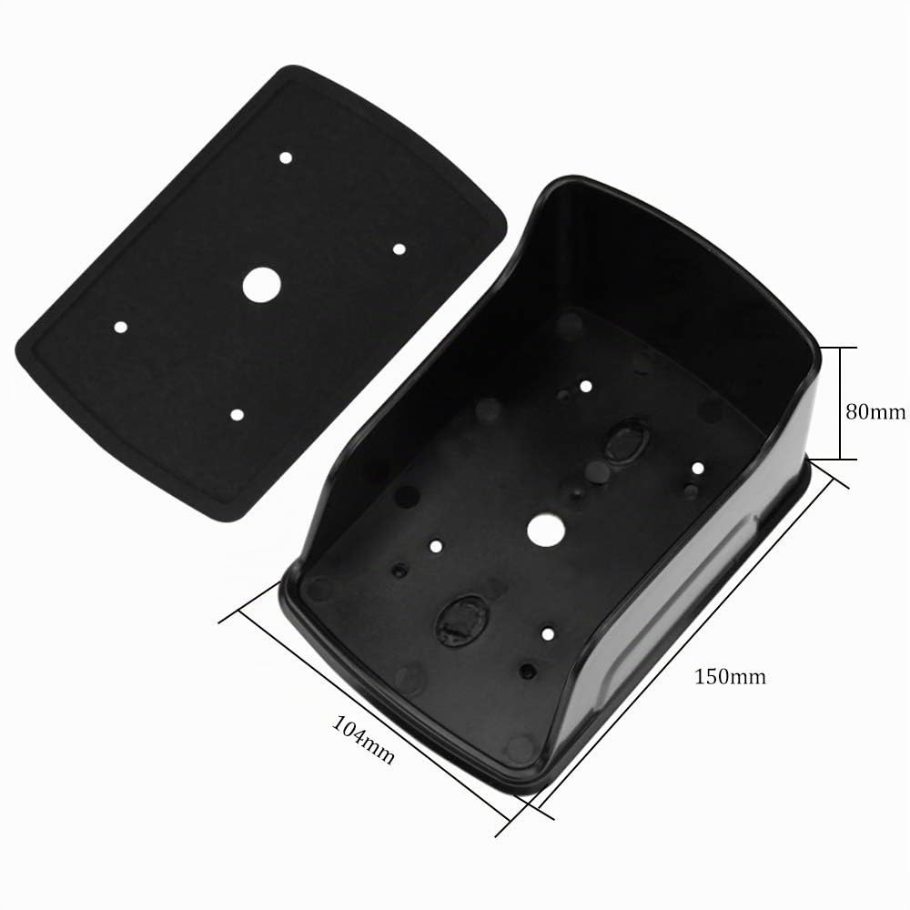 10 RFID-Keychians + Wasserdichter Regen Cover + RFID Metal Keypad unterst¨¹tzt 1000 User Wiegand-26-Schnittstelle (Input)