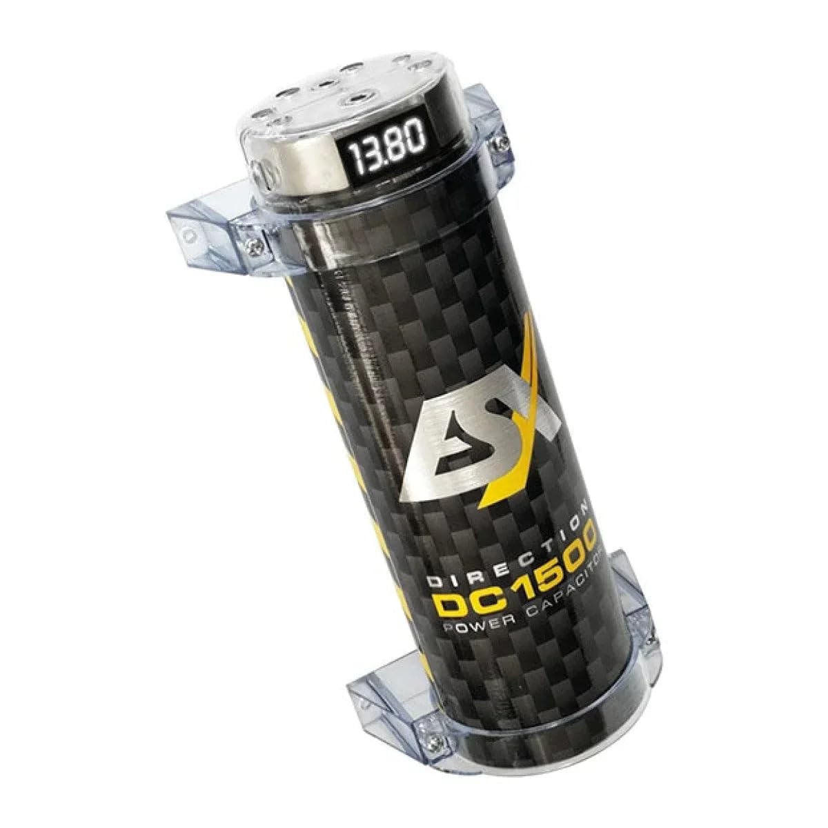 ESX DC1500-1.5 Farad Puffer-Kondensator mit integriertem Verteilerblock