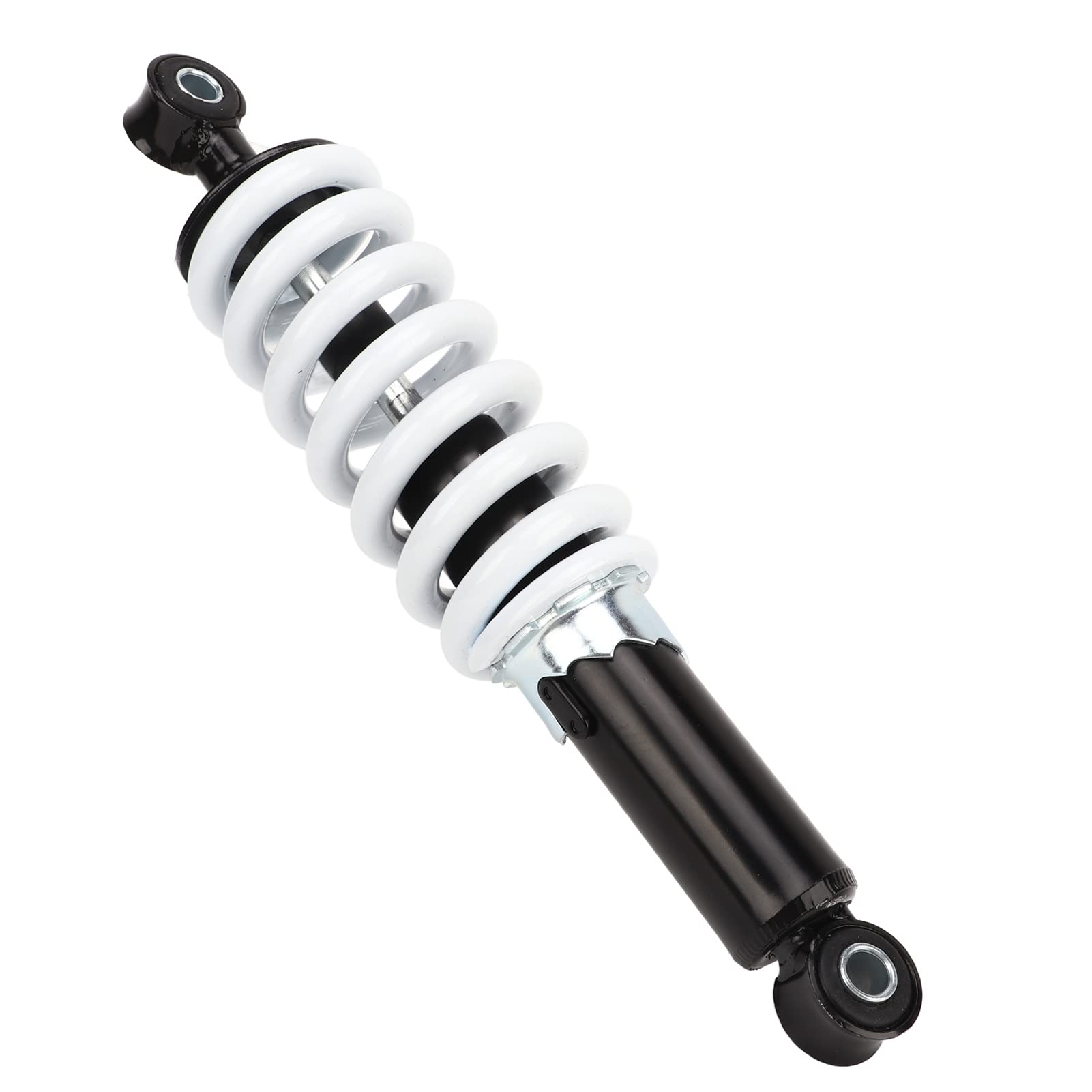 SIXRUN Amortyzator Motocyklowy 280 Mm Sprężyna śrubowa Zawieszenia ze Stopu Stali z 5-biegowym Regulowanym Tłumieniem Długość 310 Mm dla Motocykla Terenowego ATV Quad Go Kart o Pojemności od 50 Cm3