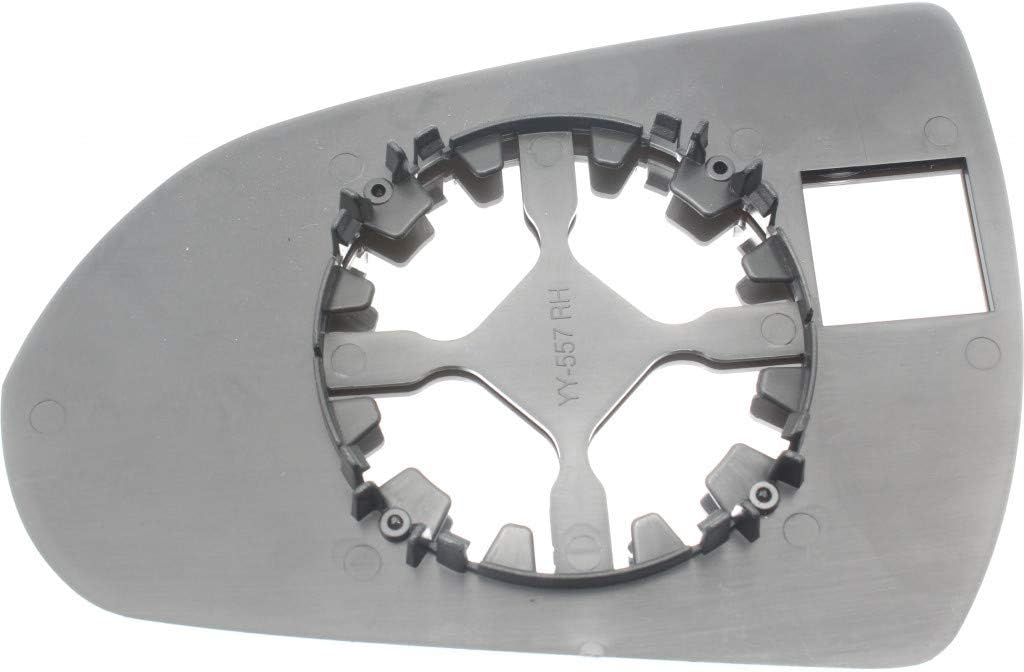 For Hyundai Elantra Mirror Glass 2017 2018 Driver and Passenger Side Pair/Set | Non-Heated | Flat Glass Type | w/Backing Plate and BSG | HY1320224, HY1321224 | 87611F3050, 87621F3050