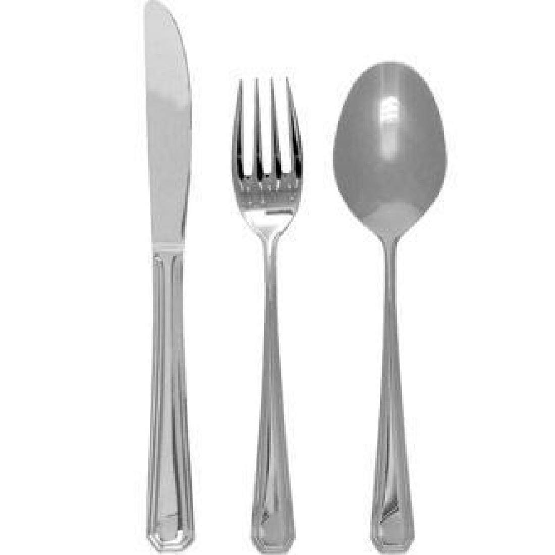 Olympia Silver Monaco Cutlery Sample Set (3 Pack)