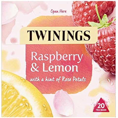 Twinings Raspberry & Lemon Fruit Tea Bags Cover