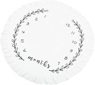 Toddmomy Cobertor Cobertor Para Bebês Cobertores De Imagem Recém-Nascido Adereços De Crescimento Recém-Nascido Meses Cobertor Gráfico De Crescimento Cobertor Marco Mensal Cobertor Infantil
