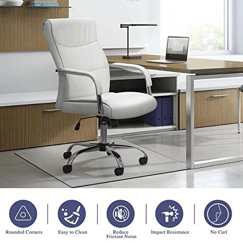 Miruo A-GE10018-USAM021 Office Chair Mat For Carpet Desk Chair Mat Tempered Glass Floor Mat thumb #4