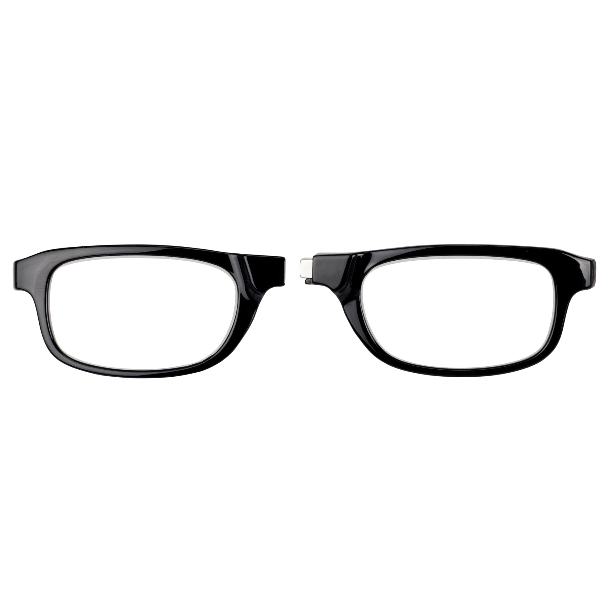 Loopies - Occhiali da lettura magnetici, unisex, regolabili, pieghevoli, con custodia, panno