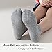 EPEIUS Kids Ankle Socks Toddler Girls Seamless Low Cut No Show Socks Cotton Thin Athletic Socks for Boys 3-5 Years Black White Grey 6 Pack S