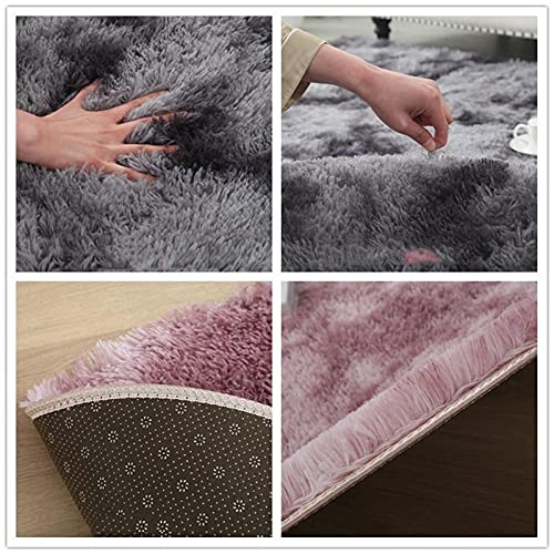 Imitatie-lamsvel tapijt,tapijt superzachte lamsvacht,Placemat, ronde kleedtapijt-Bruin_160cm - Afbeelding 6
