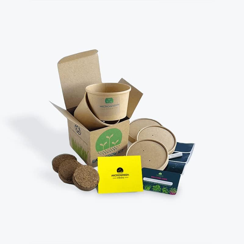 Microgreen Seeds Non GMO. Grow Your Own Super Healthy Organic Salad