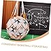 Garneck Basketball Carrier Bag Straps and Material Multi-Function Mesh Storage for Soccer Volleyball and Training