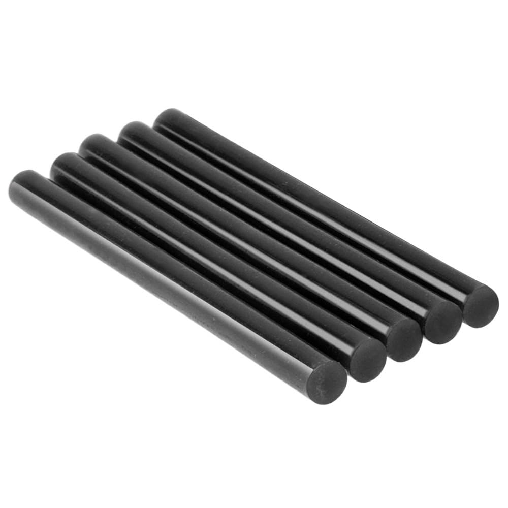 Pistolet thermofusible bâtons de colle noire pour loisirs créatifs et petites réparations