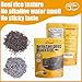 Shirataki Konjac Dried Black Rice - 16.2oz No-Cook Instant Black Rice, Keto Friendly Low-Carb Meal Alternative, Low GI, Gluten-Free, Vegan, High Fiber, Just Add Hot Water