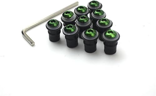 Miniatura 8 de TCHAU Bodywork Kits for Kawasaki Z650 Z750 Z800 Z900 Z1000 Z1000SX Z900RS Motorcycle Windshield Bolts Screw Nut Fastener Kit M5 5mm 10PCS Parts