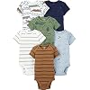 Simple Joys by Carter’s Baby-Boys 6-Pack Short-Sleeve Bodysuit