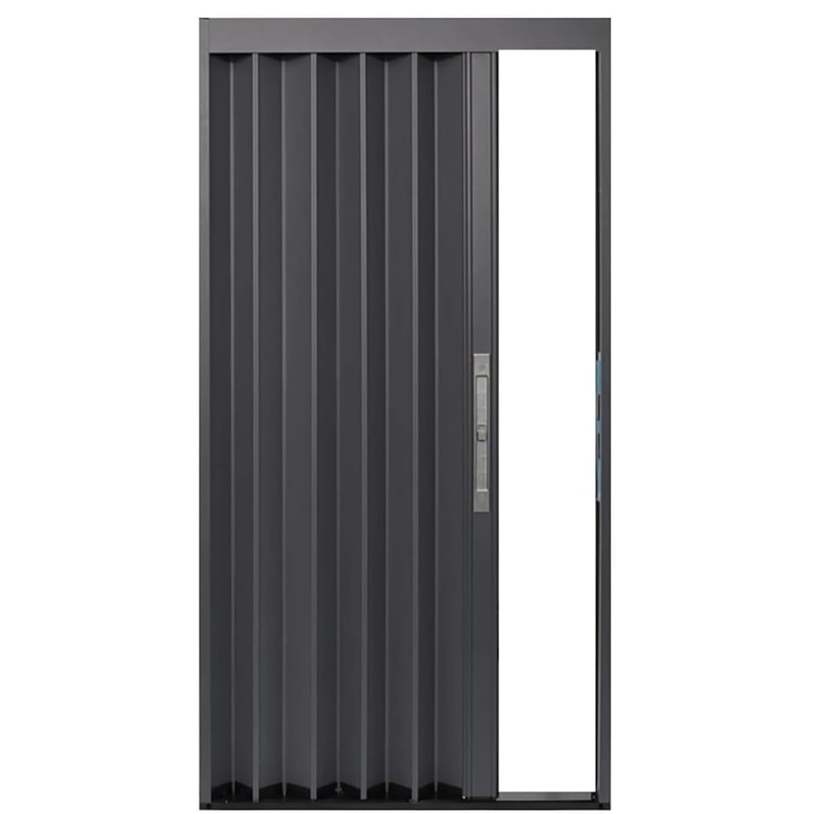Porte Accordéon Interieur Porte Coulissante de Séparation de Pièce Verrouillable, Portes Accordéon Pliantes Multiples, Kit de Porte Pliante Intérieure, Porte Moustiquaire Pliable en Aluminium pour Mai