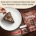 FitBake Keto Low Carb Chocolate Cake Baking Mix | 2g Net Carbs Per Serving | No Added Sugar | Zero Sugar & Gluten Free Desserts, Naturally Sweetened Keto Snack 8.75oz
