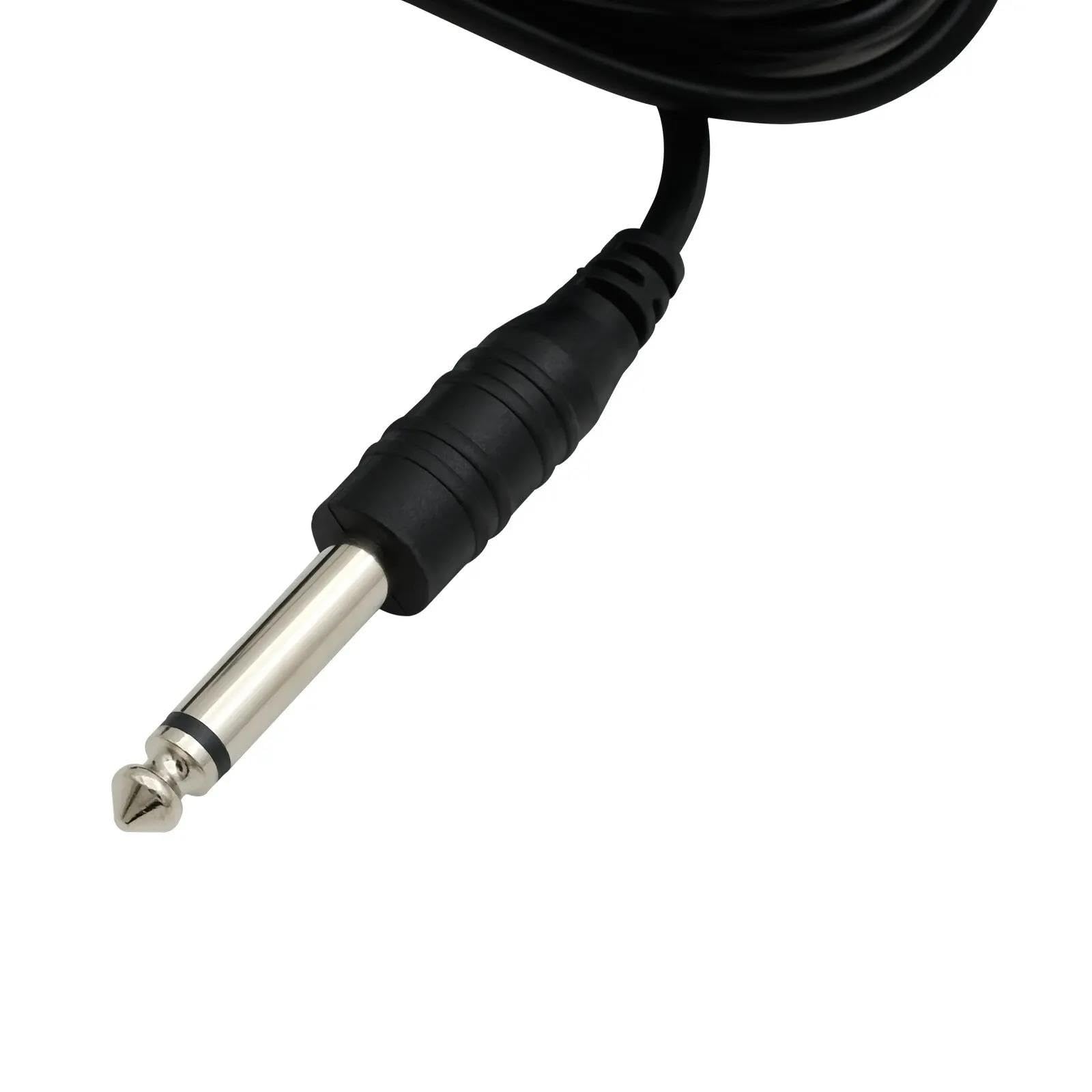Pickup per buca acustica a 12 fori sensore magnetico con cavo audio da 6.35 mm da 3 m accessori e ricambi per chitarra Pickup Chitarra Acustica(P-012 Black)