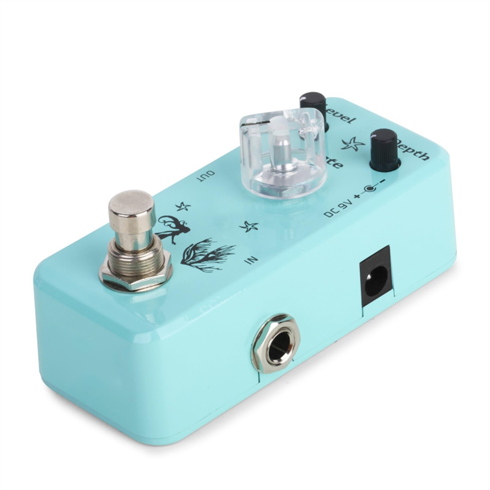 efekty gitarowe Pedał Efektów Gitarowych Mini Analogowy Pedał Chóru True Bypass Części I Akcesoria Do Gitary Elektrycznej