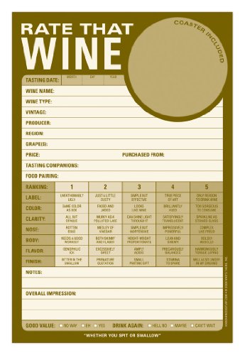 Preisvergleich Produktbild Rate That Wine Pad