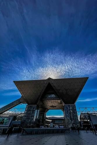 【日本の風景ポストカード】青いビッグサイトのはがきハガキ葉書のサムネイル