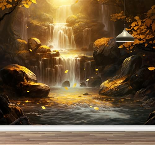 Papier peint paysage automne comme cadeau de naissance idéal