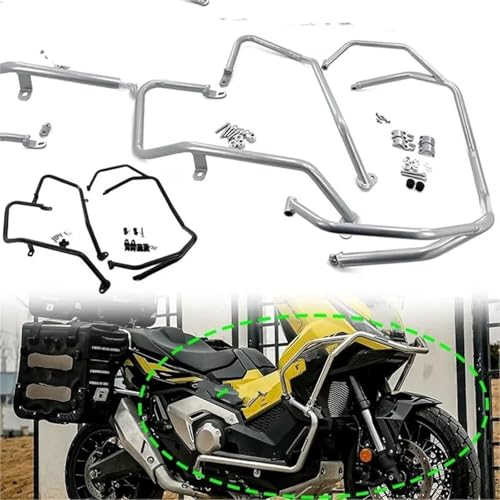 Crash bar XADV 750 2025 noir protection supérieure